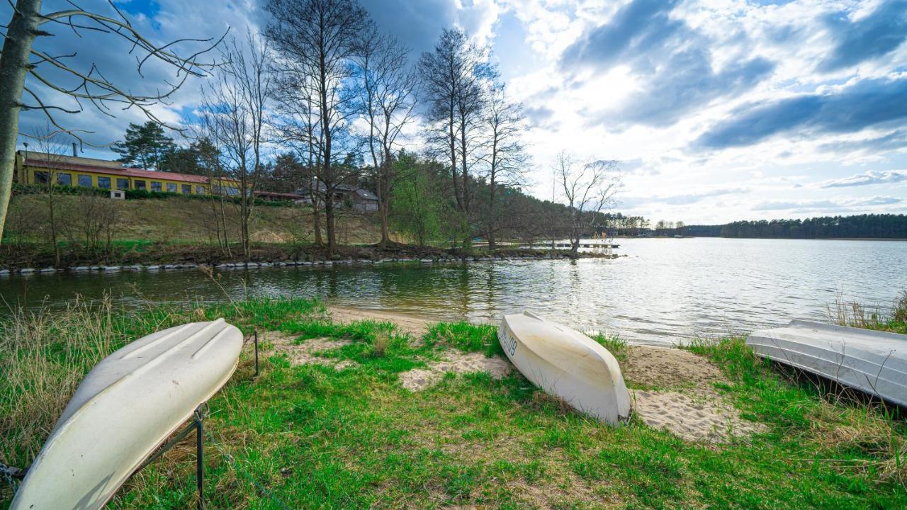 Sloneczny Domek Borsk Nr 2 I 15 - Nad Samym Jeziorem W Pierwszej Linii Bagian luar foto